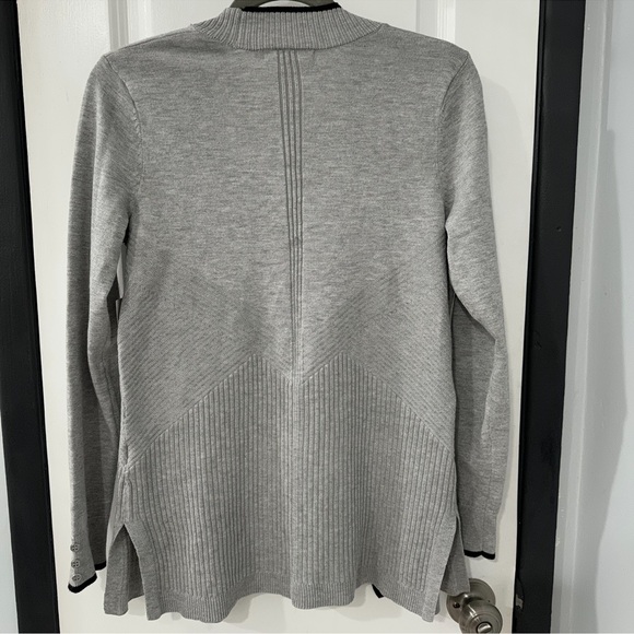 89TH+MADISON Grey Cardigan Woman size Small - Picture 2 of 7